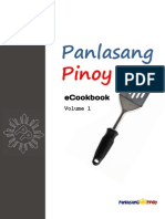 Panlasang Pinoy eCookbook Vol1