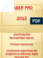 Saber Pro 2013 Sc