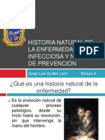 Historia Natural de La Enfermedad Infecciosa y Niveles