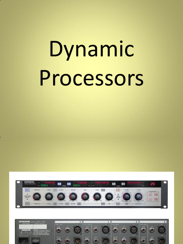 What Are The Types Of Dynamics Processors? – ORSJO