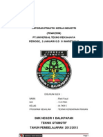 Download contoh laporan akhir UTR by OGy Risky SN161597095 doc pdf
