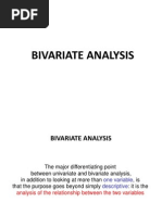 Bivariate Analysis