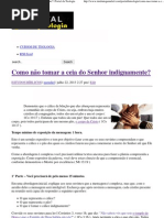 Como não tomar a ceia do Senhor indignamente_ _ Portal da Teologia.pdf