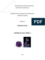 Apostila 1 Mineralogia PDF