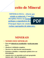 Mineralogia conceito