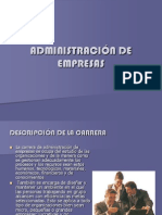 Administracion de Empresas