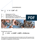 Formula To Calculate Gear Pump Displacement