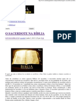 O SACERDOTE NA BÍBLIA - Portal Da Teologia PDF