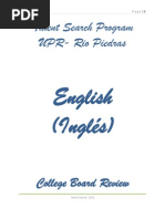 Repaso College Board - Ingles