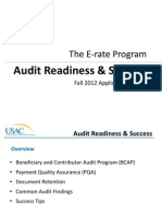 Audit Readiness Success