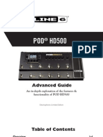 POD HD500 Advanced Guide v2.10 - English (Rev A)