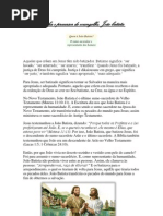 APOSTILA DE RELIGIÃO A TESTEMUNHA E PRECURSOR DO EVANGELHO