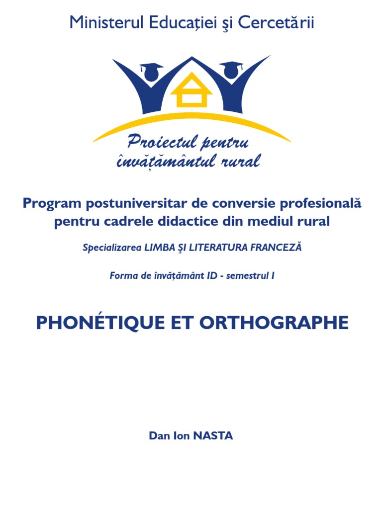 Phonetique Et Orthographe Pdf Phonologie Voyelle