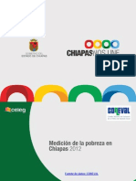 Medición de la pobreza en Chiapas 2012 - CONEVAL