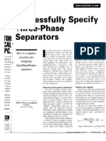 3 Phase Separator Article