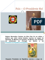 S. Pais - O Presidente Rei-1872-1918