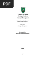 Download American Airline Case Study by Fathi Salem Mohammed Abdullah SN16170571 doc pdf