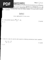 Download SPM Mathematics 2005 k2 by pss smk selandar SN16172722 doc pdf