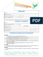 Declaração de Padrinhos de Crisma Porto Santo