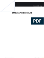 Optimization in Scilab