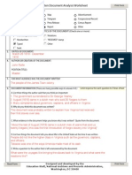 Written Document Analysis Worksheet: John Rolfe