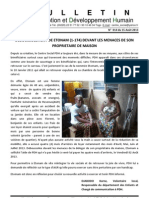 Bulletin PDH N° 014 Du 15 Aout 2013