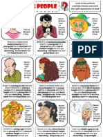 Describing People Physical Appearance Worksheet
