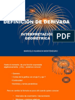 interpretacion de derivadas