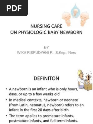 nursing care of newborn baby