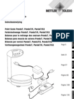 Mettler Toledo ps7 Manual