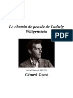 Gérard Guest - Les chamin de pensée Ludwig Wittgenstein