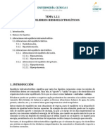 Tema 1.2.1 Desequilibrios Hidroelectroliticos