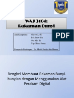 Definisi Rakaman Bunyi