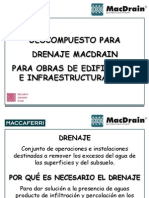 Drenaje geocompuesto MacDrain