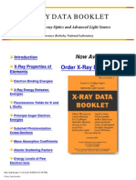 X-Ray Data Booklet From LBL