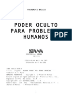 Frederick Bailes Poder Oculto Para Problemas Humanos Libro