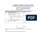 Identification of Heffron-Phillips Parameters For Synchronous Machine