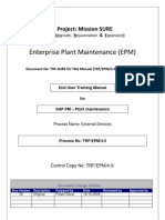 Sap Pm End User Manual External Services