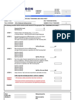 Method of Statement & Check Sheet - Bolt Tensioning 2011 40%