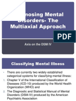 2 Diagnosing Mental Disorders - The Multiaxial Approach