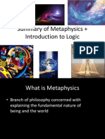 Logic and Metaphysics Summary