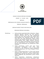 UU 45-2009 TTG Revisi UU 31-2004 PDF