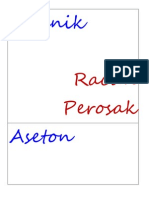 Arsenik: Racun Perosak