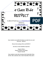 One Class Rule Respect: by Games 4 Learning