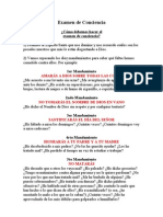 Los 10 Mandamientos y Examen de Conciencia