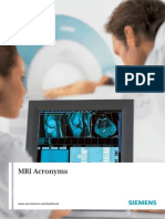 MRI Acronyms