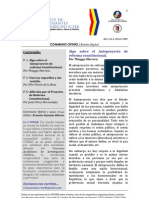 Boletín Communis Opinio - Año 1, No. 6, Febrero 2009.