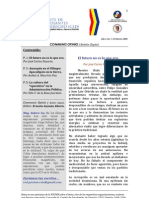Boletín Communis Opinio - Año 1, No. 7, Febrero 2009.