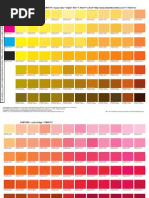 Cmyk Pantone