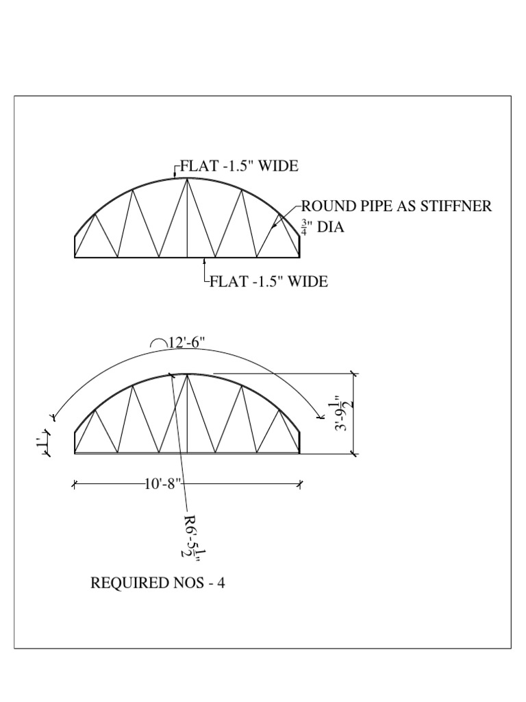 Arch Template | PDF | Sports & Recreation | Home & Garden